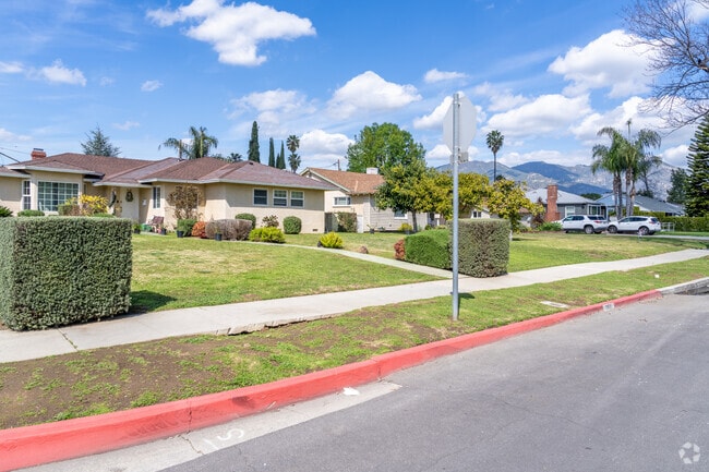 A row of ranch-style homes can be seen in parts of San Fernando.