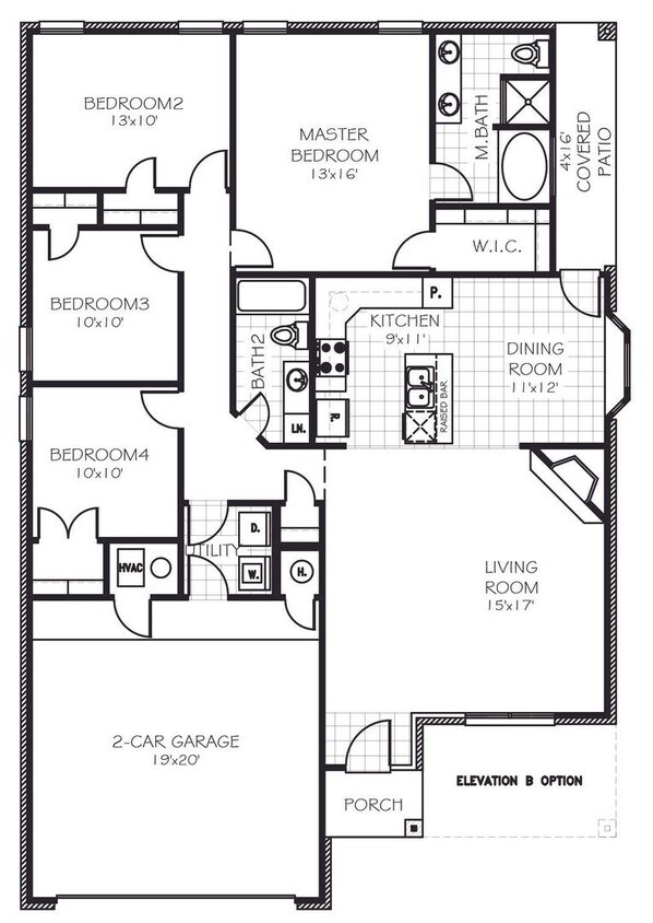 Primary Photo - Beautiful Home with fenced back yard!