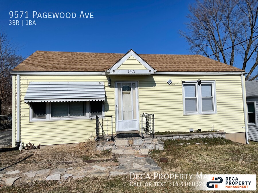 9571 Pagewood Ave, Overland, MO 63114 House Rental in Overland, MO