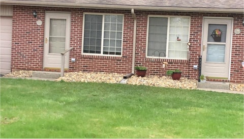 Outside of the apartments. - 12 Rodney Dr
