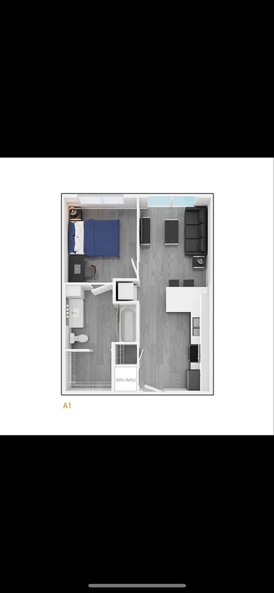 Layout of bedroom - 1317 S Terrace Rd