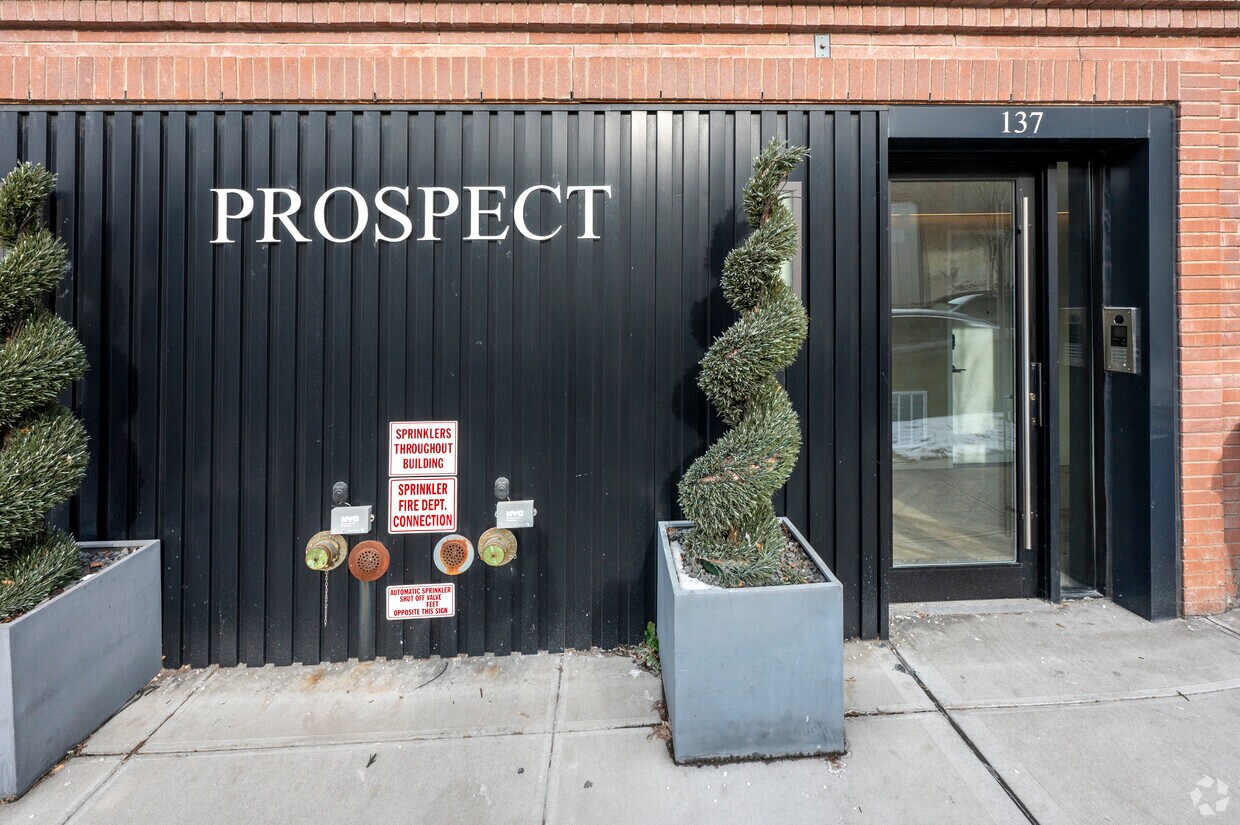 Building Entrance - 137 Prospect Ave