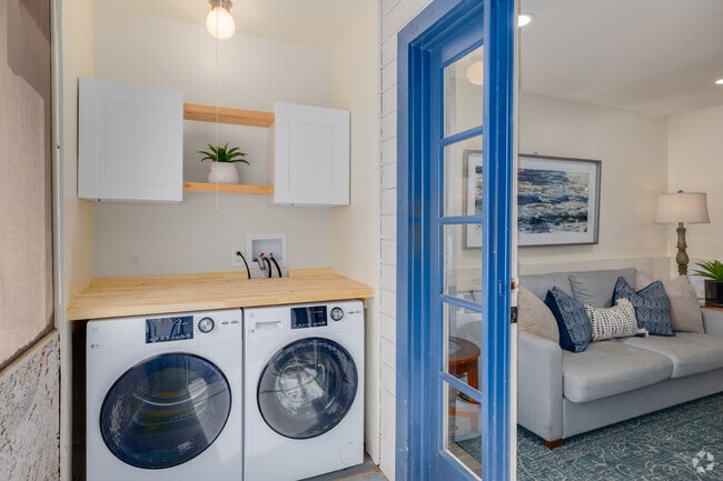 1BR, 1BA - 554SF - Laundry - Cimarron Apartments