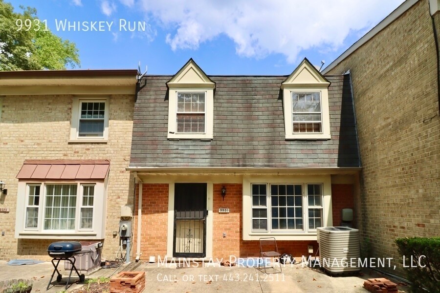 9931 Whiskey Run, Laurel, MD 20723 Townhome Rentals in Laurel MD