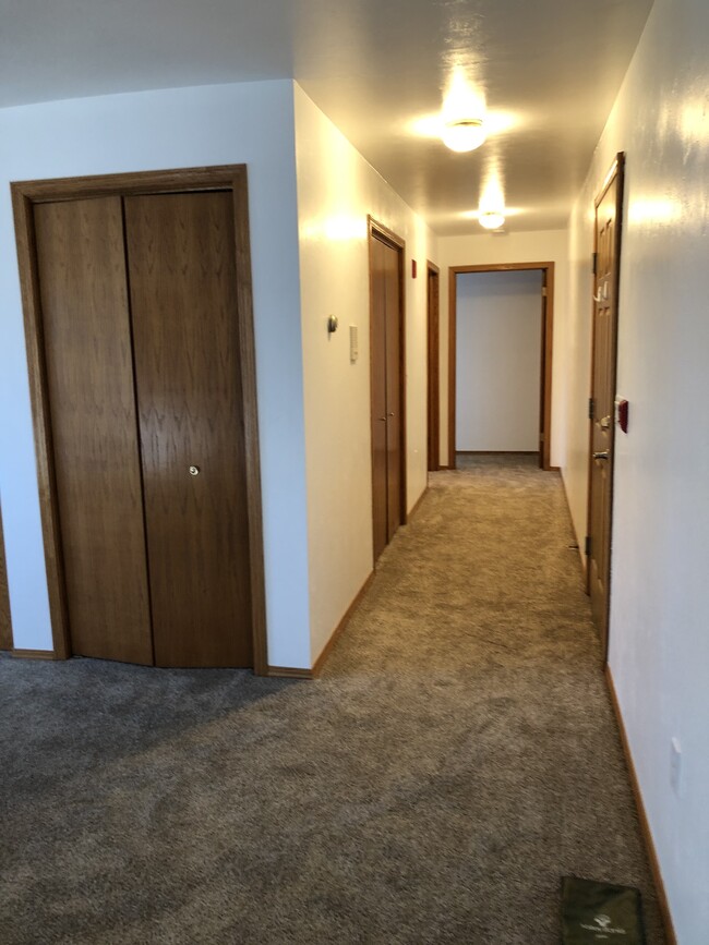 Coat closet & hallway - 216 S Fisk St
