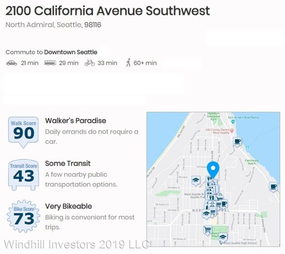 Foto del edificio - 2100 California Ave SW