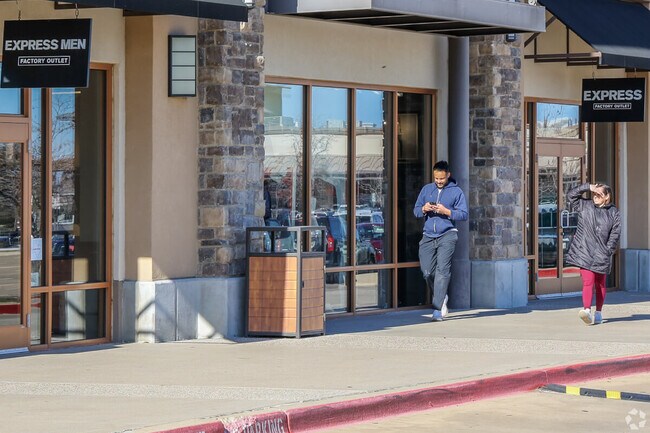 The Allen Premium Outlets provide plenty of shops to explore.