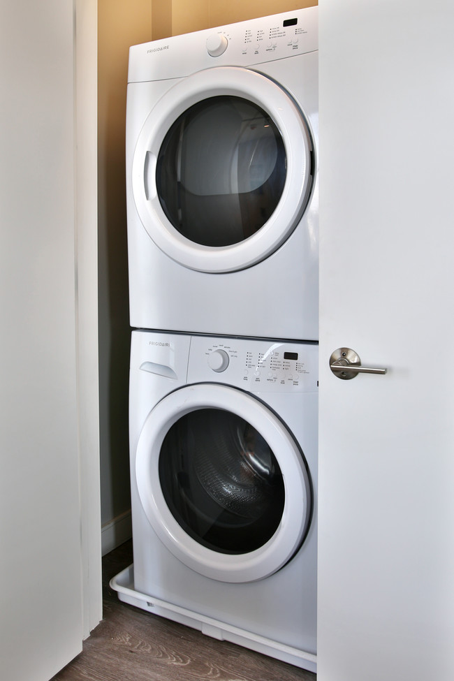 washer/dryer in unit - The Vault