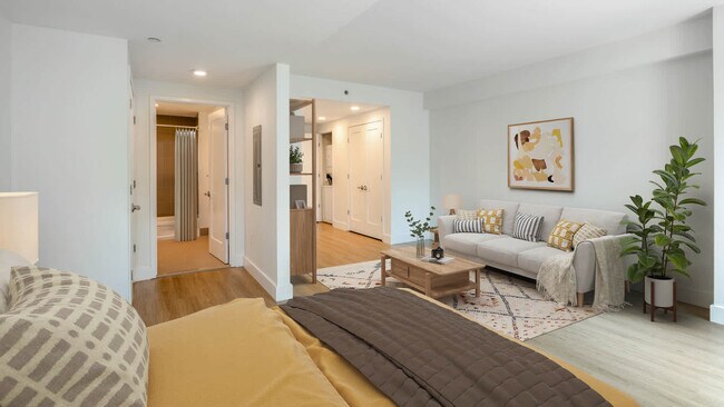 Studio with Hard Surface Flooring - Third Square