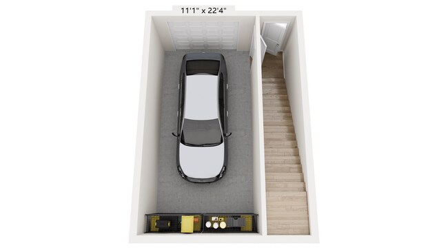 Plano de planta - Autumn Townhomes