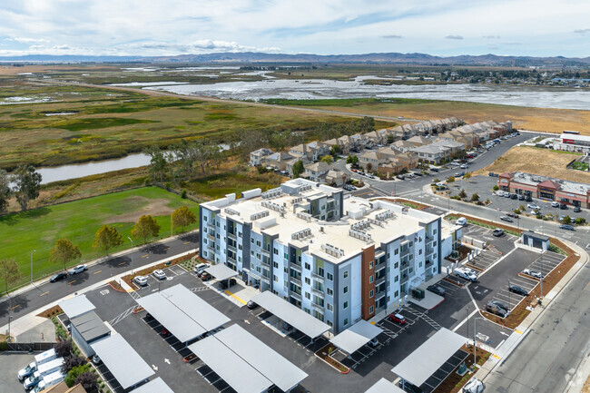 Lawler Drone View - The Lawler Apartment Homes