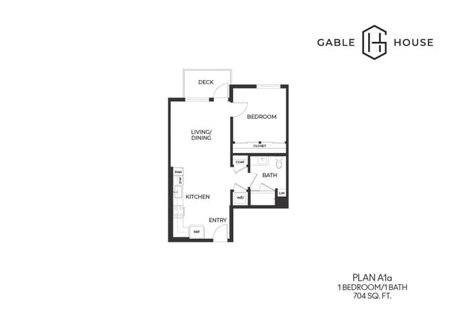 Floorplan - Gable House Apartments