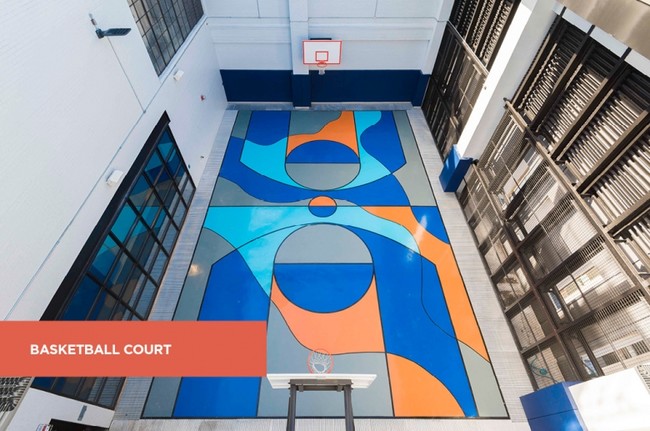 Full Court Basketball - The Residences at 300 St. Paul