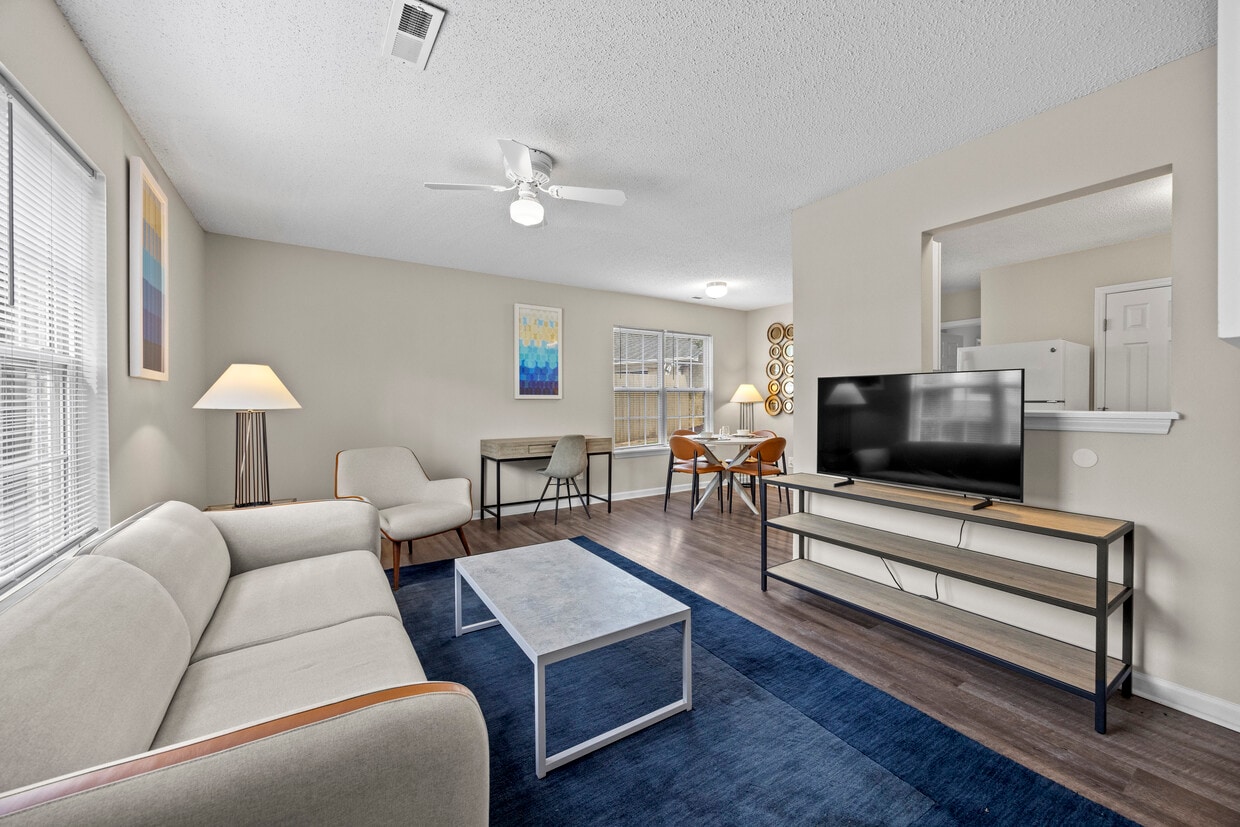 One Bedroom Large Floorplan - Summer Green Apartments