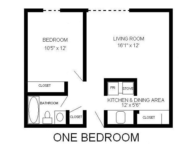 Apartamento de 1 habitación estándar - Webster Terrace I