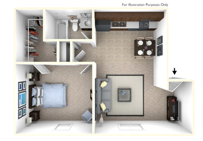 Interior Photo - Dove Landing