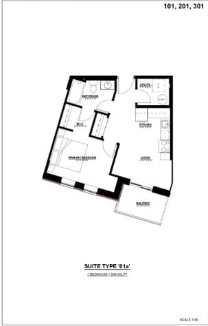 Floorplan - Brubacher Flats