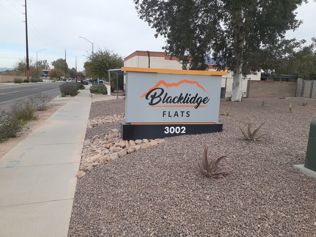 Sign - Blacklidge Flats