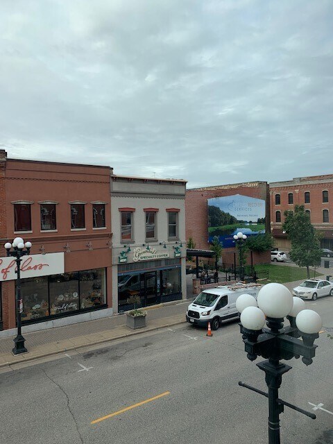 looking out from living room - 313 Main St