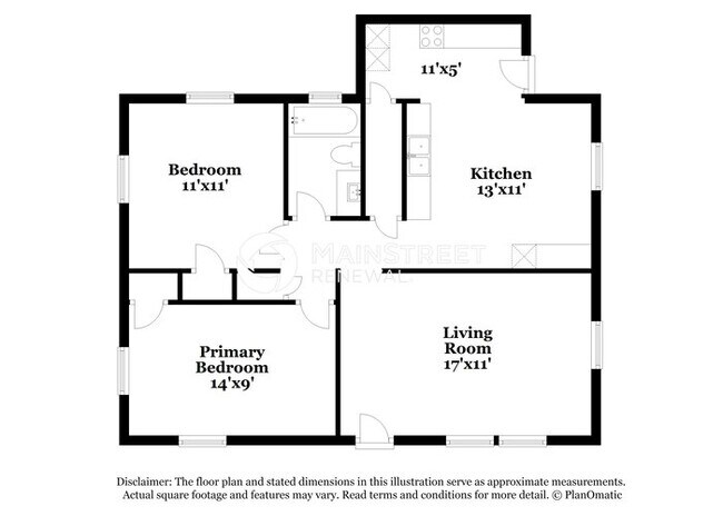 Foto del edificio - 2 Bedroom Pet-Friendly Home in Indianapolis, IN with Main Street Renewal