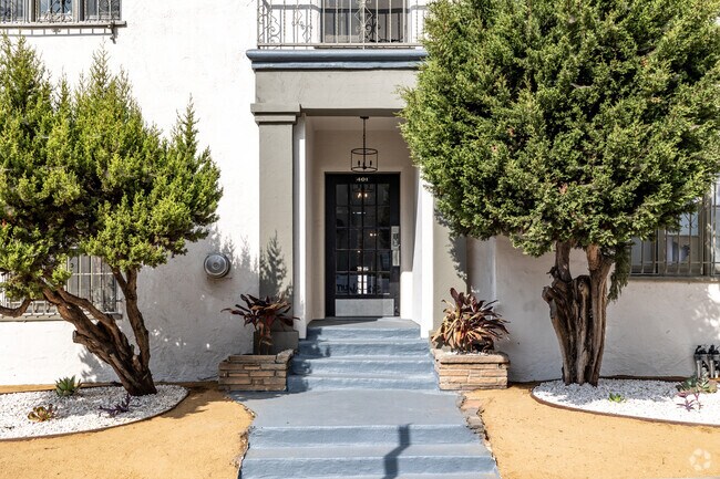 Entrance - Curson Apartments...Newly remodeled...Bran...