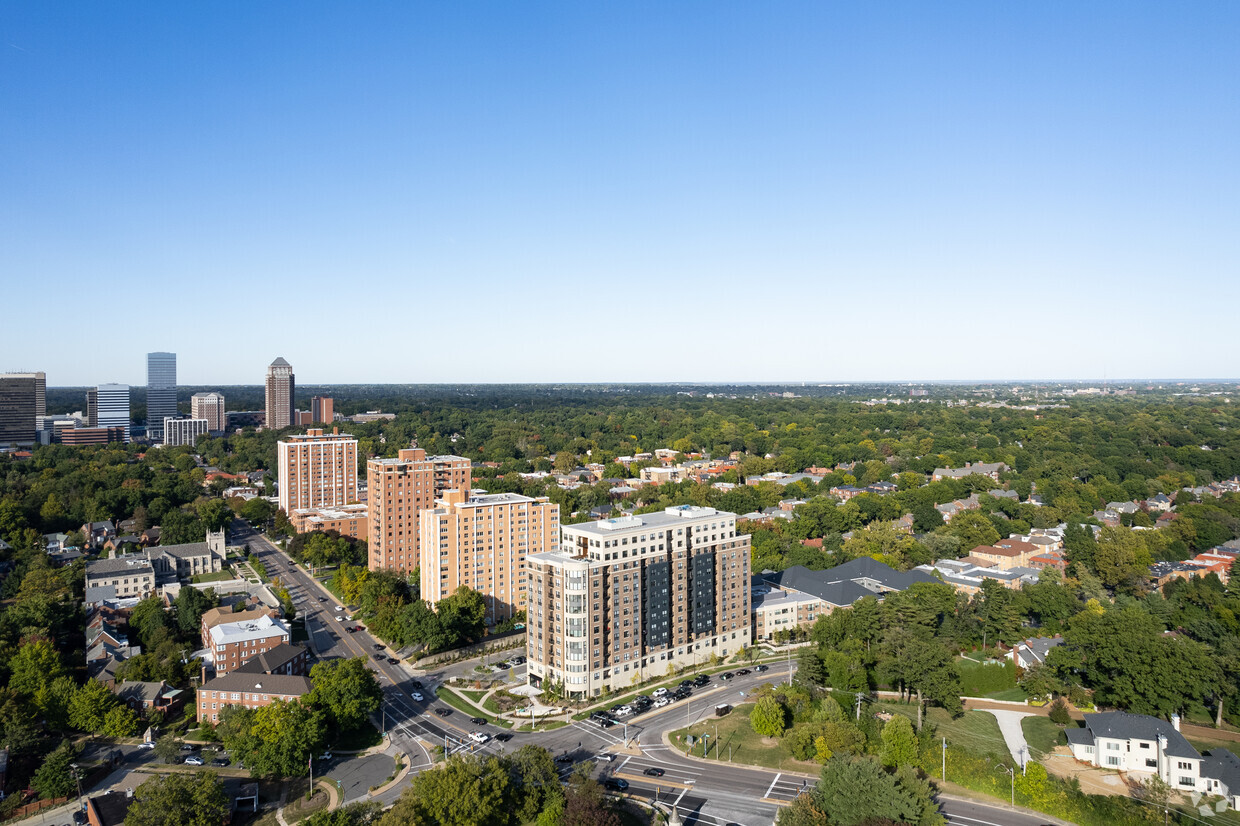 Aerial Photo - Clarendale of Clayton -Senior Living