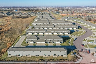 Aerial - Beal Townhomes