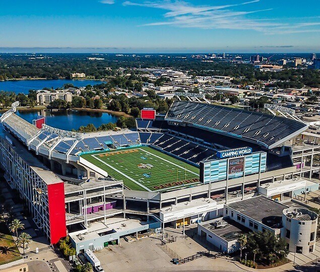 With everything from college football games to wrestling, see it all at Camping World Stadium