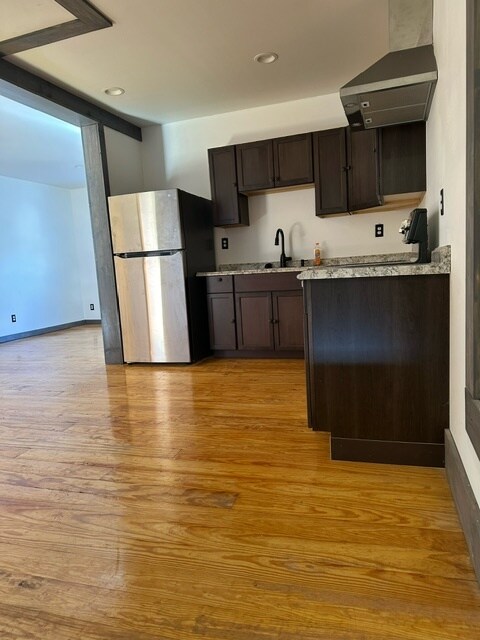 kitchen top of stairs - 4 Elm St
