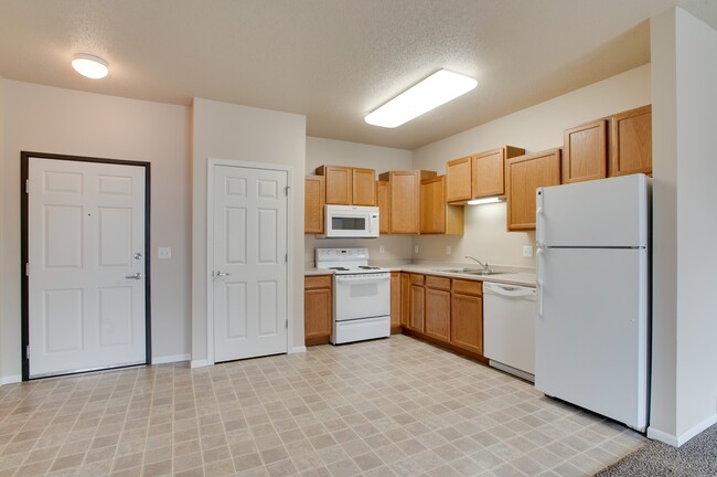 Cocina de los apartamentos del patio - Courtyard Apartments on Belsly