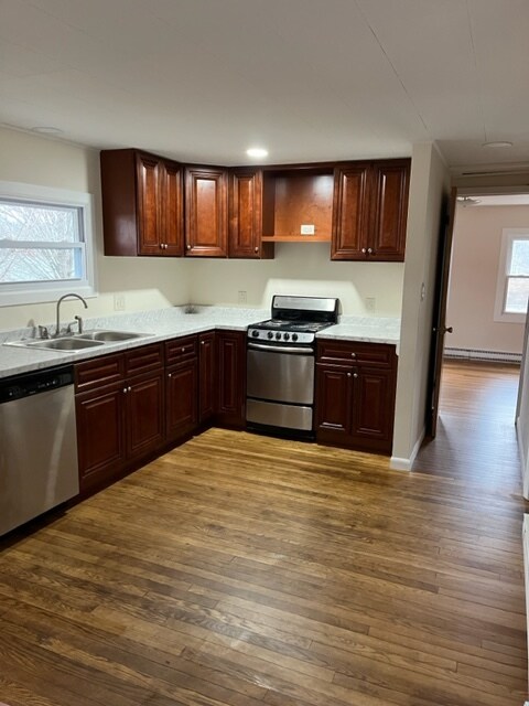 Rear Apartment Kitchen - 63 Main St
