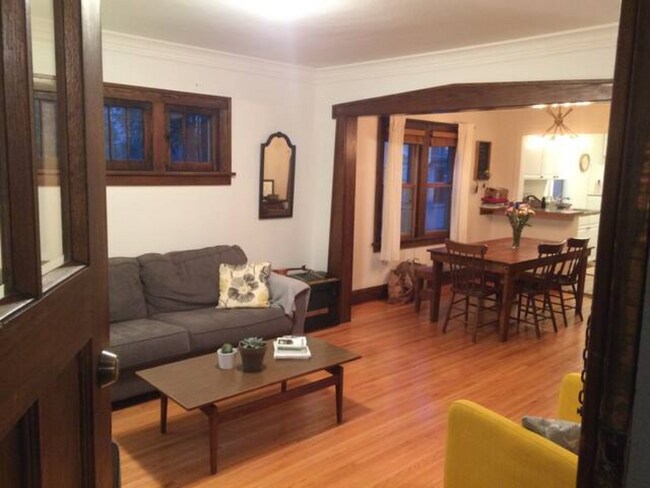 Living room and dining room - 1718 Buchanan St NE