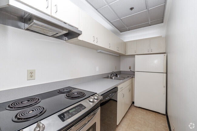 Studio - 423SF - Kitchen - Nettleton Commons Apartments