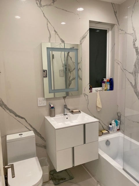 Brand new bathroom - 1950 Gough St