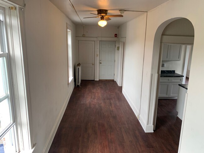 Looking back at the front door in the Foyer - 198 Foundry St