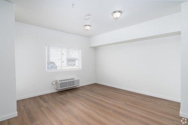 Sala de estar tipo estudio - Avion Apartment Homes