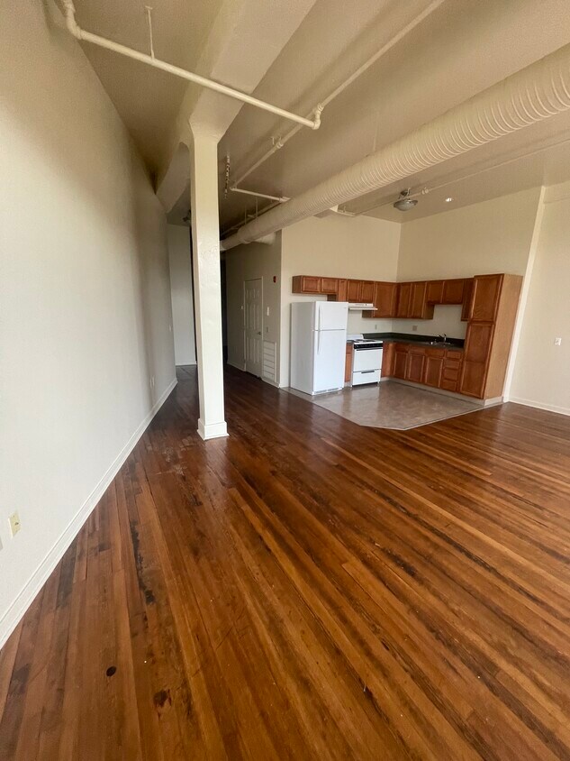Living Space and Kitchen view - 6710 Detroit Ave