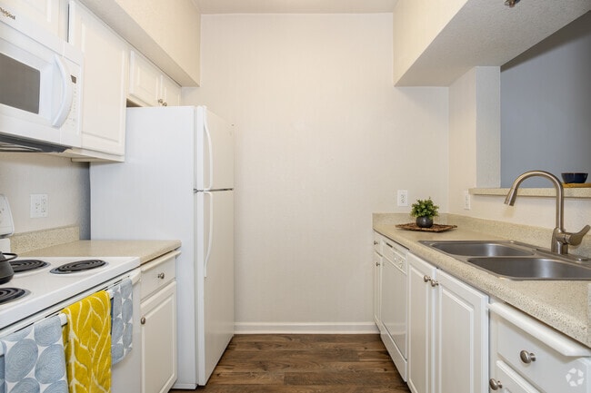 Studio - 490SF - Kitchen view 1 - The Fremont Building