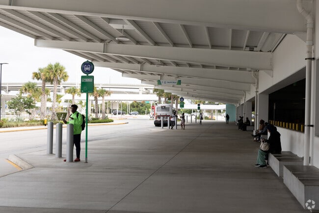Carol City commuters relly on the neaby ground transportation hub