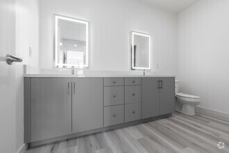 2BR, 2BA - 1,232SF - B1 Loft - Bathroom 2 - Aurum