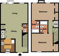 2 Bedroom 2.5 Bath Townhome Aspen Village Mount...