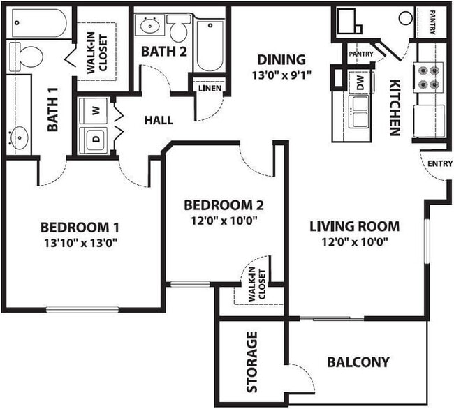 Floorplan - Reserve at Fox River