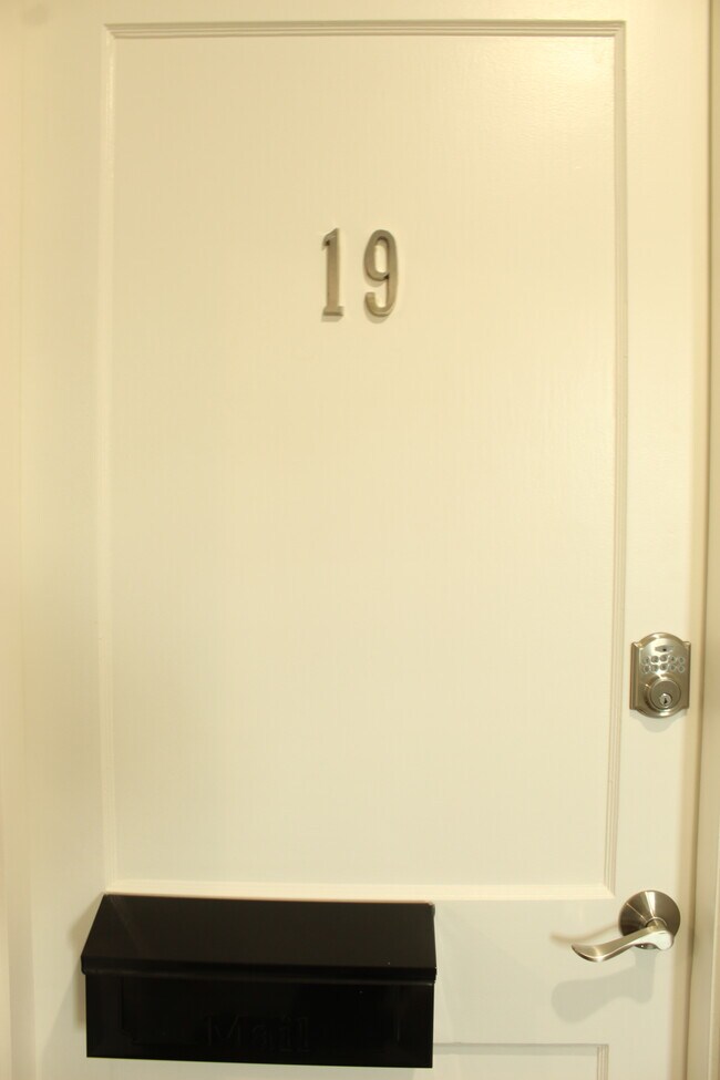Each Resident Room has its own mailbox and electronic door lock. - 3811 Gallatin Pike