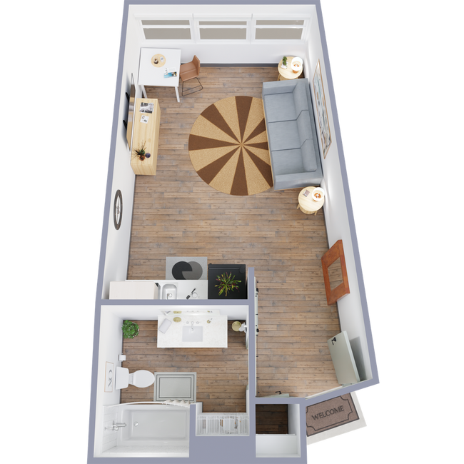 Interior Photo - The Levy Apartments