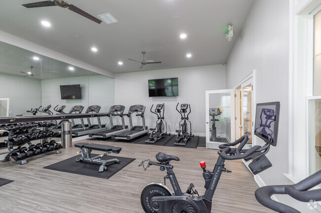 Fitness Center - The Apartments at Cambridge Court