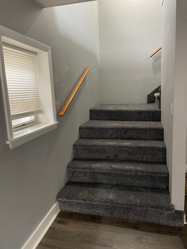 Stairs to bedroom - 126 W Front St