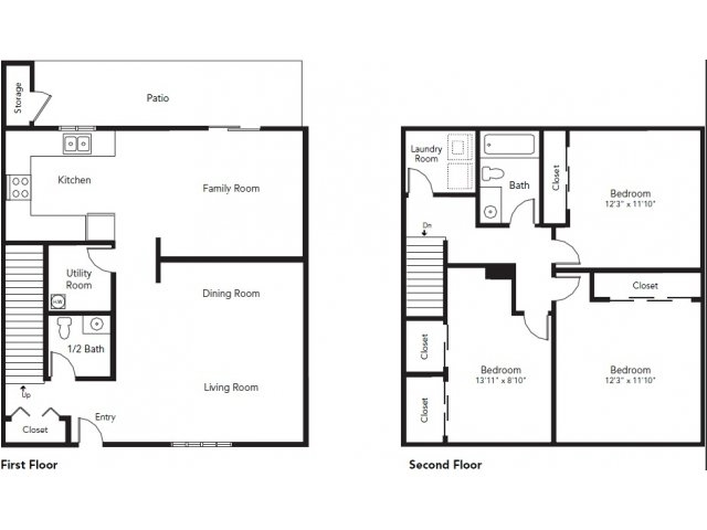 3 Bedroom - Whidbey Apartments