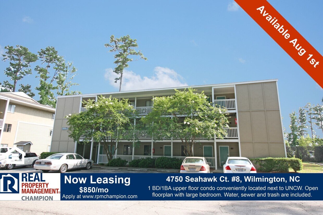 4750 Seahawk Ct Unit 8, Wilmington, NC 28403 Condo for Rent in