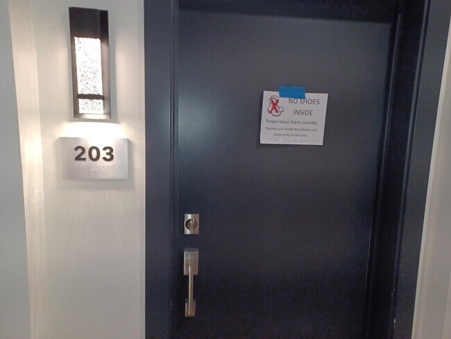 Entry to CONDO 203 - 441 S Ashley St Apartment