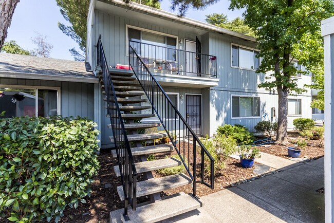 Stairs and balcony entrance - 2965 East Way